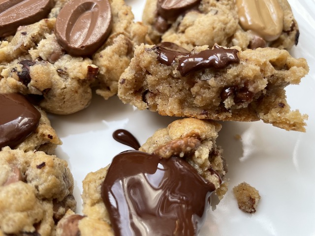 Cookies noisette au chocolat Valrhona