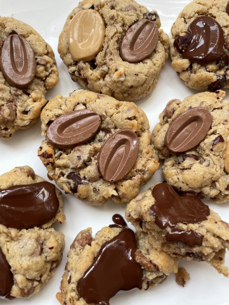 Cookies noisette au chocolat Valrhona